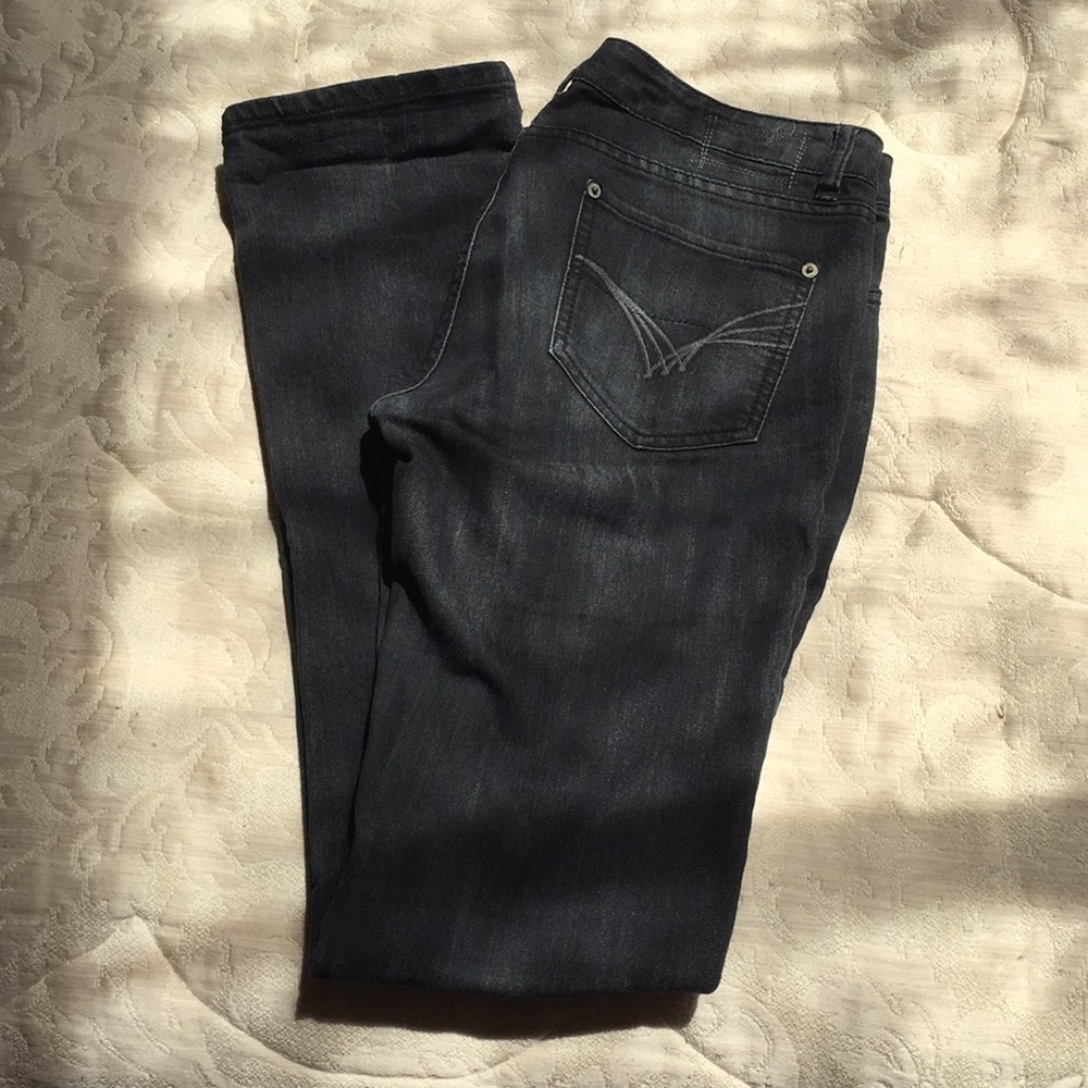 Light Black Bootcut Jeans